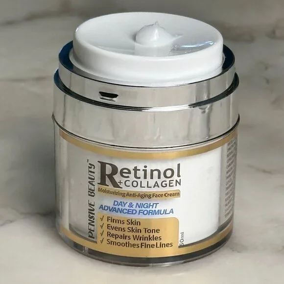 Pensive Beauty Retinol & Collagen Day & Night Anti-Aging Face Cream